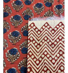 Matelassé traditionnel indien "Mohinder" réversible