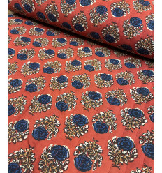 Matelassé traditionnel indien "Mohinder" réversible