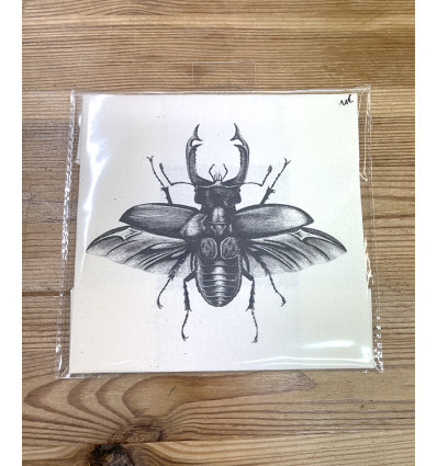 Toile à broder Scarabée