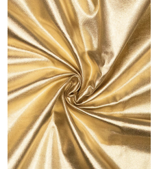Sergé de coton enduite dorée