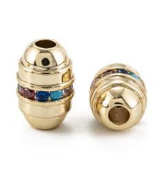 Perle intercalaire tube + zircon