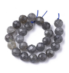 8mm - labradorite - Chapelet pierre