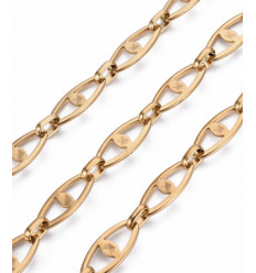 10m - Bobine Chaine oeil protecteur acier inoxydable