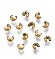 100pcs - perle cache noeud