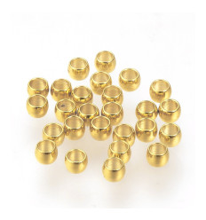 250pcs - 3mm - Perles à écraser