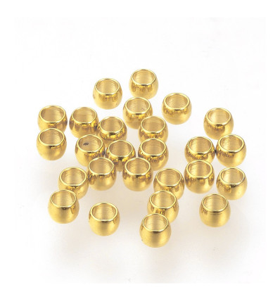 250pcs - 3mm - Perles à écraser