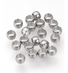 250pcs - 3mm - Perles à écraser