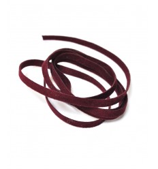 Lien imitation suédine