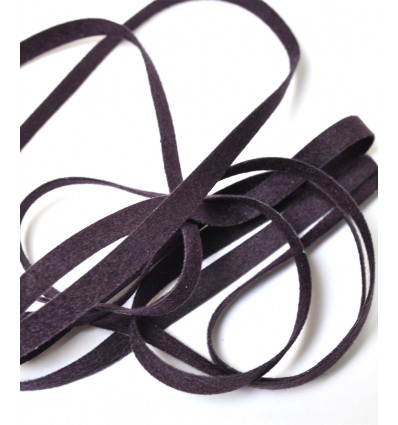 Lien imitation suédine