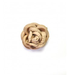 Fleur en papier - beige