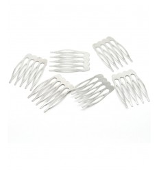 Peigne à cheveux - argenté