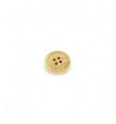 Bouton rond en bois 15mm