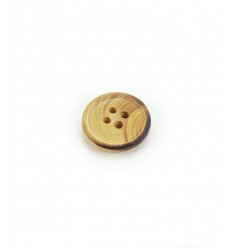 Bouton rond en bois 18mm