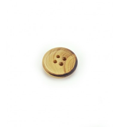 Bouton rond en bois 18mm