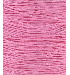 Fil de jade/nylon tressé - rose