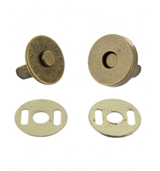 Boutons magnetiques Parisien - bronze