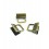 Attache sangle - bronze