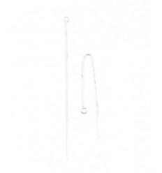 Boucles d'oreilles chaine - argent 925