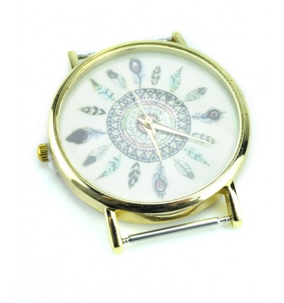 Cadran de montre plume